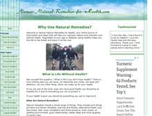Tablet Screenshot of namas-natural-remedies-for-health.com